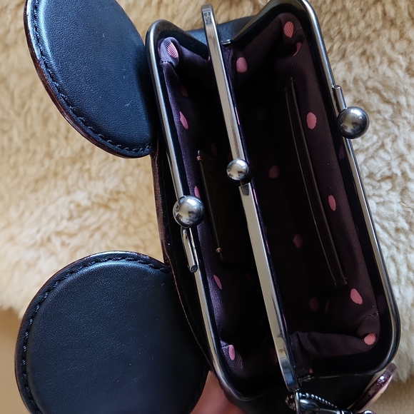 NWOT Disney X Coach Limited Edition Minnie Mouse Ears Bag🖤 🐭❤️ - Picture 11 of 16